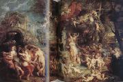 Peter Paul Rubens The Feast of Venus (mk01) oil painting artist